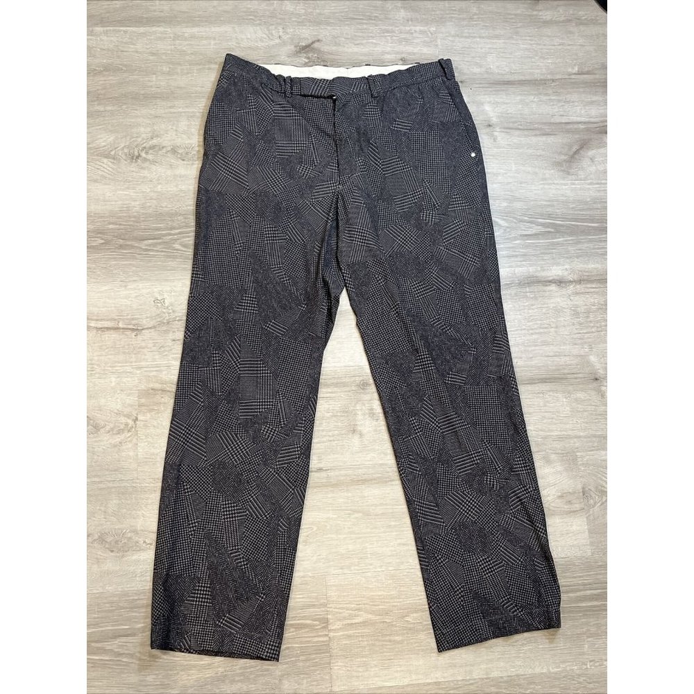 Men’s Ralph Lauren‎ RLX Golf Pant Charcoal Grey Geometric Size 36 x 32